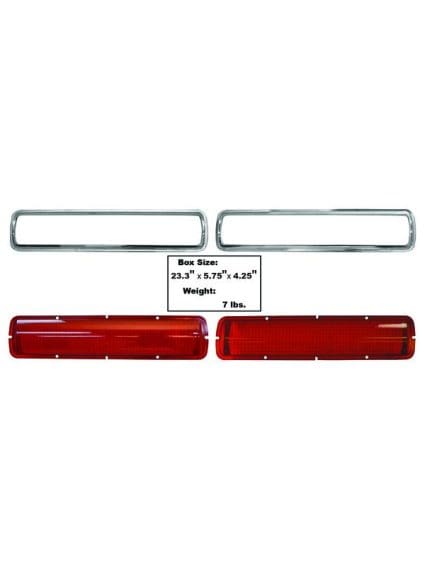 GLA3643MD Tail Lamp Lens